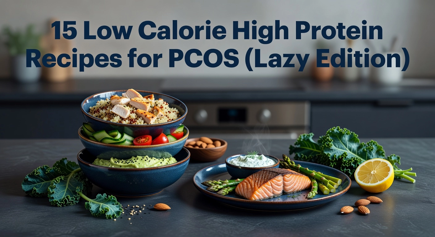 15 Low Calorie High Protein Recipes for PCOS (Lazy Edition)