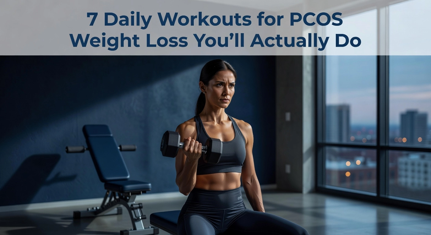 7 Daily Workouts for PCOS Weight Loss You’ll Actually Do